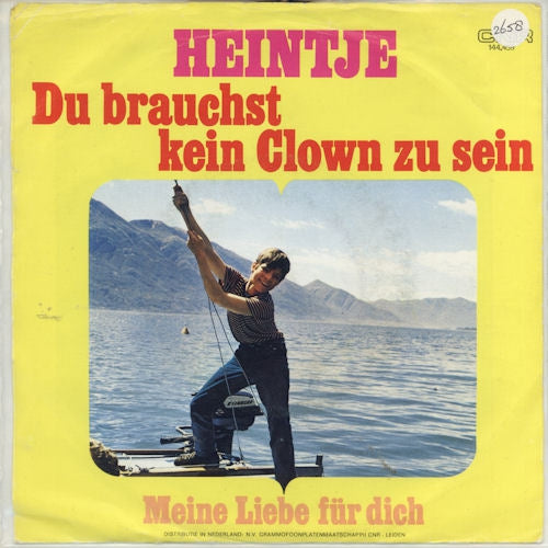 Heintje - Meine Liebe Fur Dich 00038 Vinyl Singles Vinyl Goed / Hoes Goed