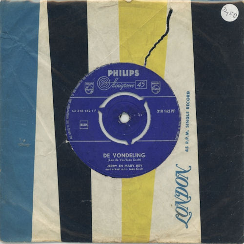 Jerry En Mary Bey - De Vondeling 14598 Vinyl Singles Vinyl Goed / Hoes Generic