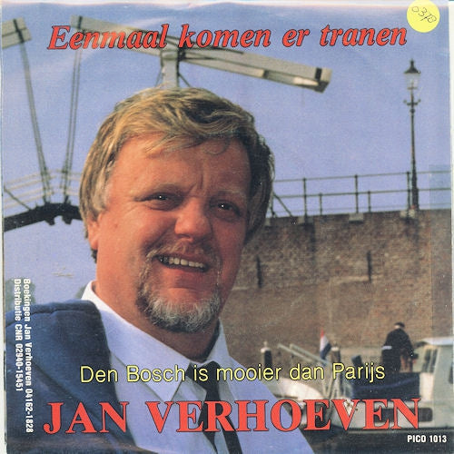 Jan Verhoeven - Eenmaal Komen Er Tranen 05159 Vinyl Singles Vinyl Goed / Hoes Goed