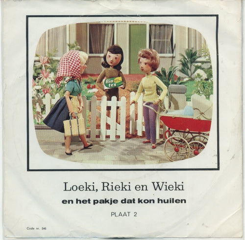 No Artist - Loeki, Rieki En Wieki - Het Vakantiepakje Plaat 2 (Bio-Tex) 39725 Vinyl Singles Vinyl Goed / Hoes Goed