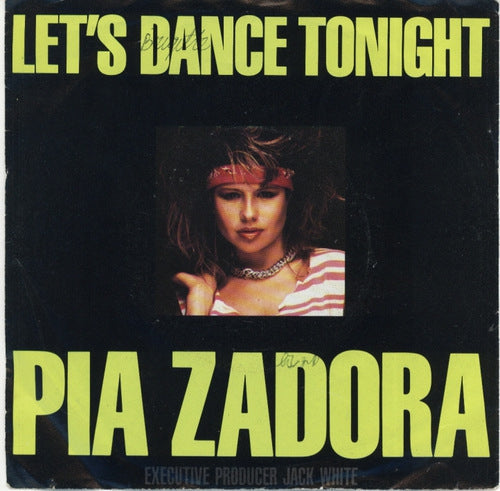 Pia Zadora - Let's Dance Tonight 05977 Vinyl Singles Vinyl Goed / Hoes Goed