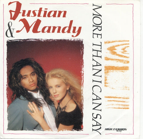 Justian & Mandy - More Than I Can Say 27025 Vinyl Singles Vinyl Goed / Hoes Goed