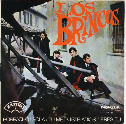 Los Brincos - Borracho 01021 Vinyl Singles EP Vinyl Goed / Hoes Goed