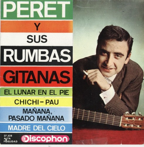 Peret Y Su Rumba Gitanas - El Lunar En El Pie 01056 Vinyl Singles EP Vinyl Goed / Hoes Goed