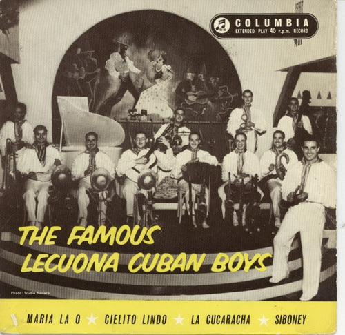 Lecuona Cuban Boys - The Famous Lecuona Cuban Boys 01058 Vinyl Singles EP Vinyl Goed / Hoes Goed