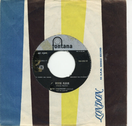 Peter Schilperoort Quintet - Petite Fleur 01063 Vinyl Singles Vinyl Goed / Hoes Goed