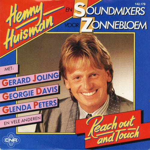 Henny Huisman en Soundmixers Voor Zonnebloem - Reach Out And Touch 26590 Vinyl Singles Vinyl Goed / Hoes Goed
