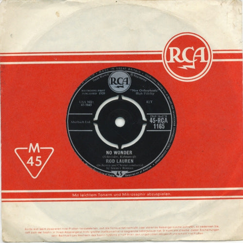 Rod Lauren - If I Had A Girl 01161 Vinyl Singles Vinyl Goed / Hoes Generic