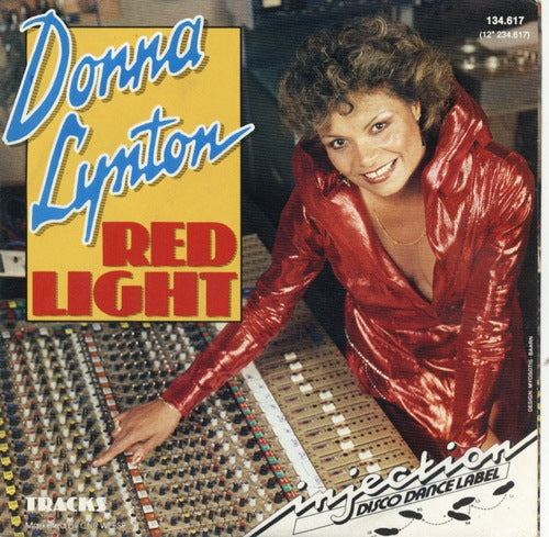 Donna Lynton - Red Licht 01232 Vinyl Singles Vinyl Goed / Hoes Goed