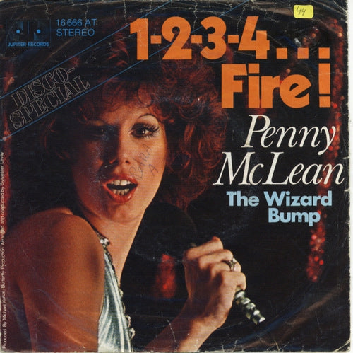Penny McLean - 1-2-3-4... Fire! 07617 Vinyl Singles Vinyl Goed / Hoes Goed