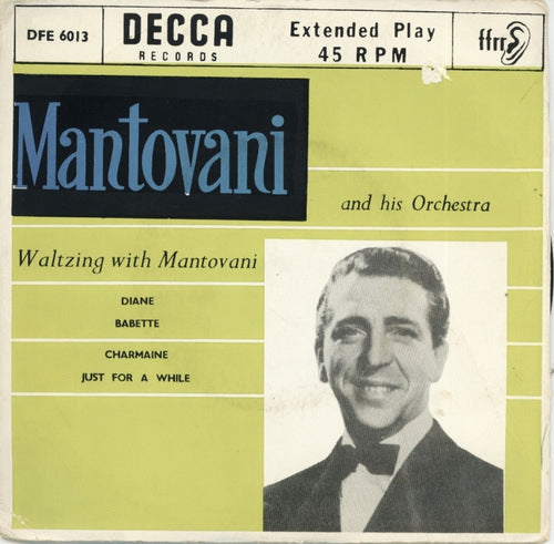 Mantovani - Waltzing With Mantovani 01261 Vinyl Singles EP Vinyl Goed / Hoes Goed