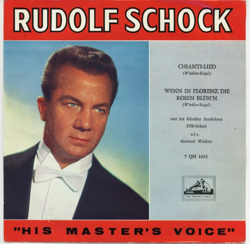 Rudolf Schock - Chianti-lied 01468 Vinyl Singles Vinyl Goed / Hoes Goed