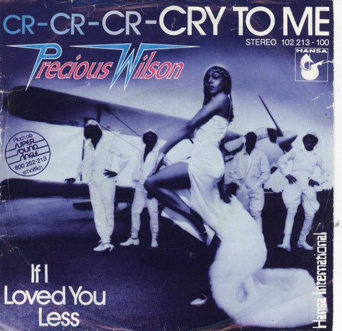 Precious Wilson - Cr-Cr-Cr-Cry To Me 37512 Vinyl Singles Vinyl Goed / Hoes Goed