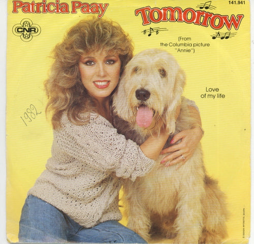 Patricia Paay - Tomorrow 40762 Vinyl Singles Vinyl Goed / Hoes Goed