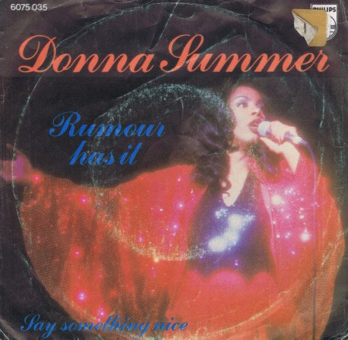 Donna Summer - Rumour Has It 06956 Vinyl Singles Vinyl Goed / Hoes Redelijk