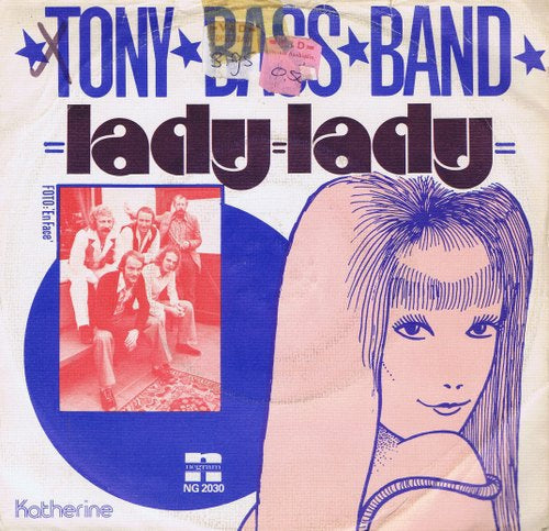 Tony Bass Band - Lady Lady 01985 Vinyl Singles Vinyl Goed / Hoes Goed