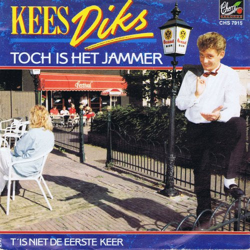Kees Diks - Toch Is Het Jammer 02017 Vinyl Singles Vinyl Goed / Hoes Goed