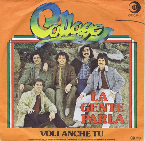 Collage - La Gente Parla 02226 Vinyl Singles Vinyl Goed / Hoes Goed