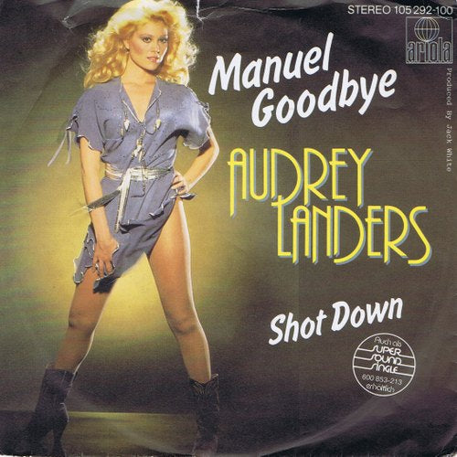 Audrey Landers - Manuel Goodbye 39080 Vinyl Singles Vinyl Goed / Hoes Goed