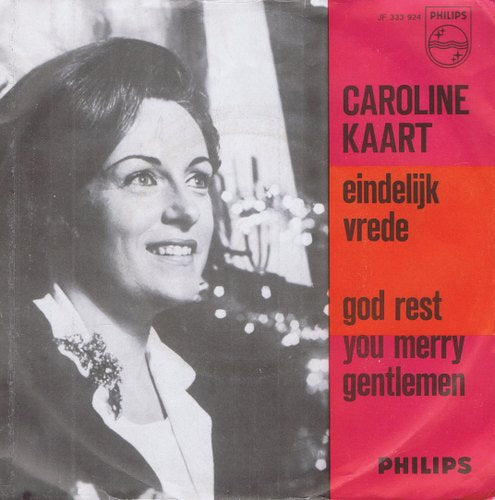 Caroline Kaart - Eindelijk Vrede 02374 Vinyl Singles Vinyl Goed / Hoes Goed