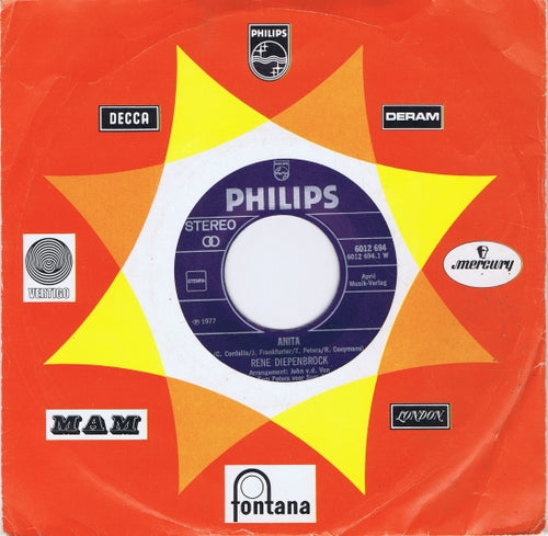 Rene Diepenbrock - Anita 02726 Vinyl Singles Vinyl Goed / Hoes Goed