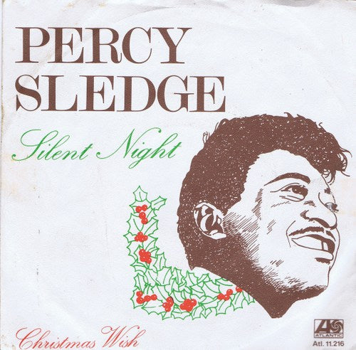 Percy Sledge - Silent Night 37288 Vinyl Singles Vinyl Goed / Hoes Goed