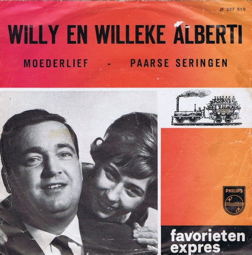 Willy en Willeke Alberti - Moederlief 23173 Vinyl Singles Vinyl Goed / Hoes Goed