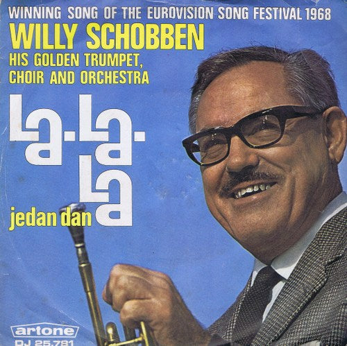 Willy Schobben - La-La-La 12551 Vinyl Singles Vinyl Goed / Hoes Goed