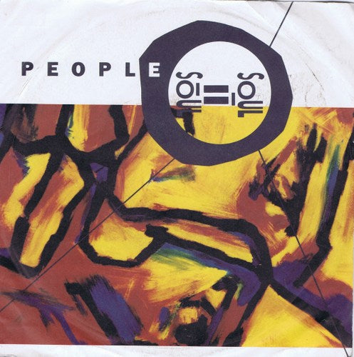 Soul II Soul - People 20054 Vinyl Singles Vinyl Goed / Hoes Goed