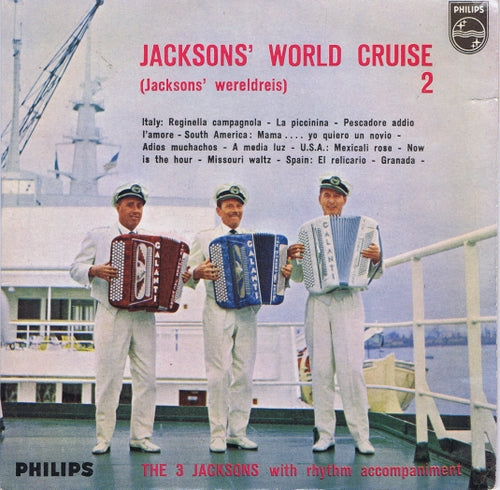 3 Jacksons - Jacksons' Worldcruise 2 (Jacksons' Wereldreis) 03010 Vinyl Singles EP Vinyl Goed / Hoes Goed