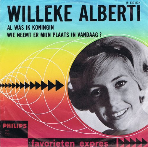 Willeke Alberti - Al Was Ik Koningin Vinyl Singles Vinyl Goed / Hoes Goed