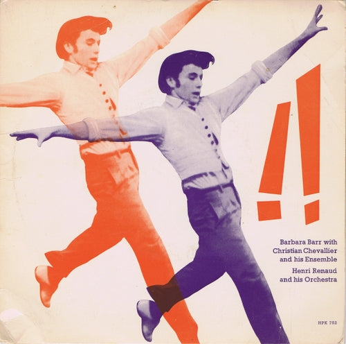 Barbara Barr With Christian Chevallier And His Ensemble - Help Vinyl Singles EP Vinyl Zeer Goed / Hoesje Goed "VINYLSINGLES.NL"