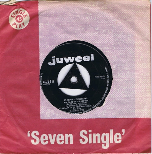 Al Willox en sy Koffiehuis Kerels - My Pa Is ‘n Plaasboer 03366 Vinyl Singles Vinyl Goed / Hoes Generic