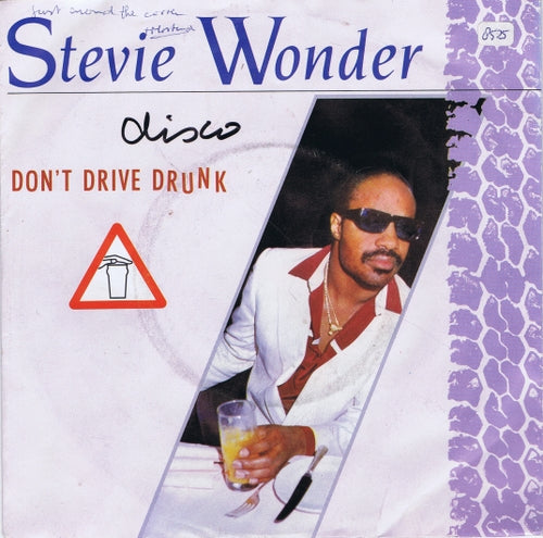 Stevie Wonder - Don't Drive Drunk 03394 Vinyl Singles Vinyl Goed / Hoes Goed