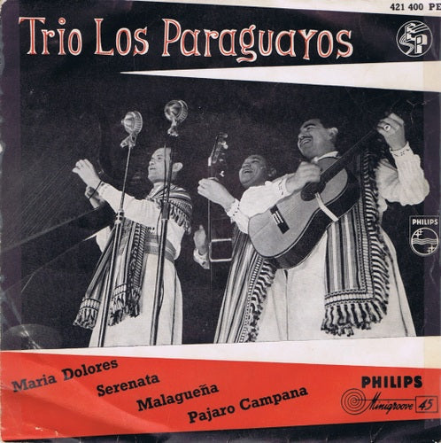 Trio Los Paraguayos - Maria Dolores 26476 Vinyl Singles EP Vinyl Goed / Hoes Goed