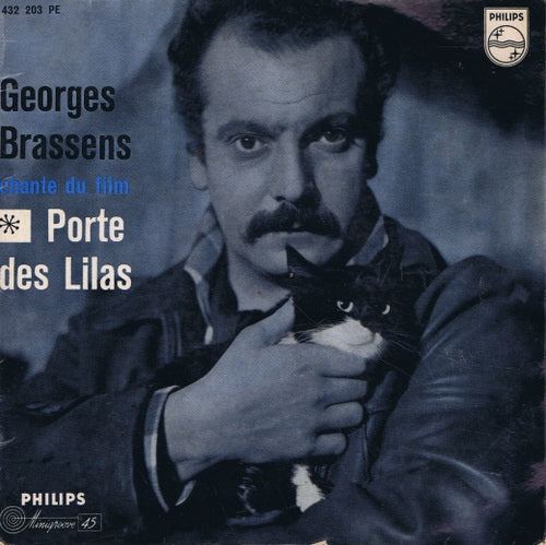 Georges Brassens - Georges Brassens Chante Du Film La Porte Des Lilas 03702 Vinyl Singles EP Vinyl Goed / Hoes Goed