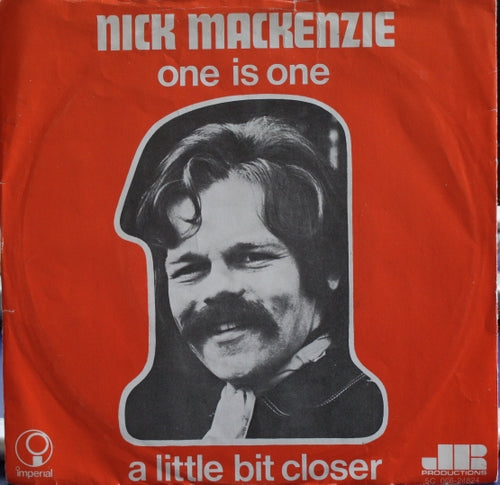 Nick MacKenzie - One Is One 19976 Vinyl Singles Vinyl Goed / Hoes Goed