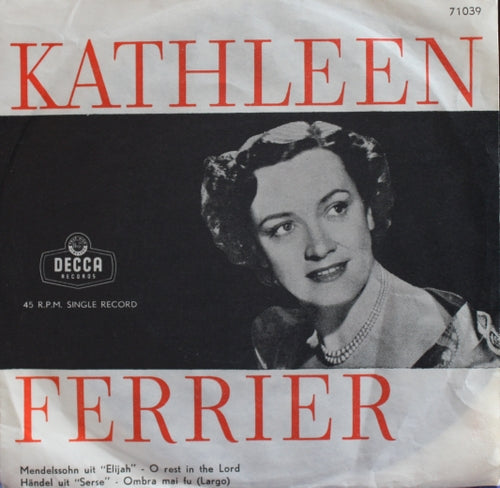 Kathleen Ferrier - O Rest In The Lord 03755