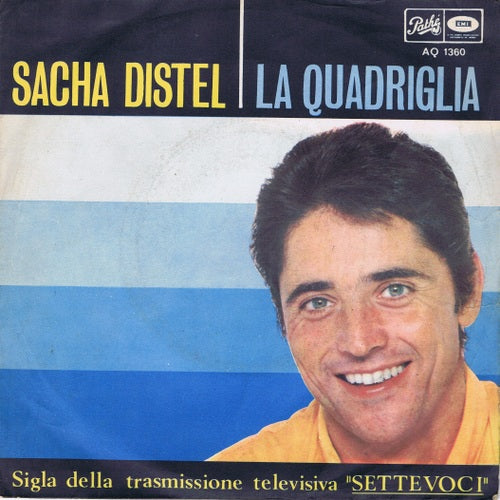 Sacha Distel - La Quadriglia 03947 Vinyl Singles Vinyl Goed / Hoes Goed