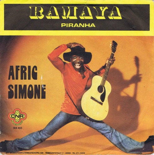 Afric Simone - Ramaya 14994 Vinyl Singles Vinyl Goed / Hoes Goed