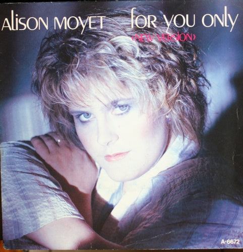 Alison Moyet - For You Only (New Version) Vinyl Zeer Goed / Hoesje Goed "VINYLSINGLES.NL"