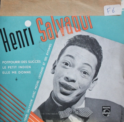 Henri Salvador - Potpourri Des Succès 05935 Vinyl Singles EP Vinyl Goed / Hoes Redelijk