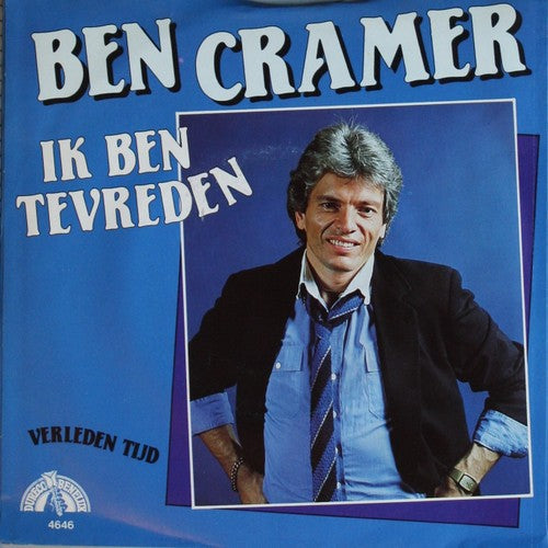 Ben Cramer - Ik Ben Tevreden 06244 Vinyl Singles Vinyl Goed / Hoes Goed
