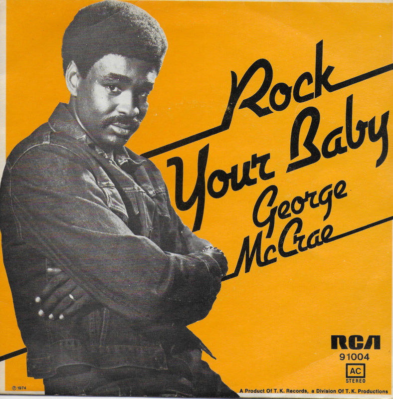 George McCrae - Rock Your Baby Vinyl Singles Vinyl Zeer Goed / Hoesje Goed "VINYLSINGLES.NL"