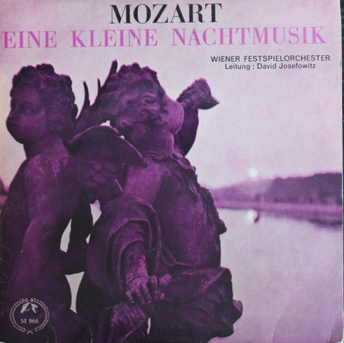 Mozart / Wiener Festspielorchester / Leitung: David Josefowitz - Eine Kleine Nachtmusik 06433 Vinyl Singles Vinyl Goed / Hoes Goed