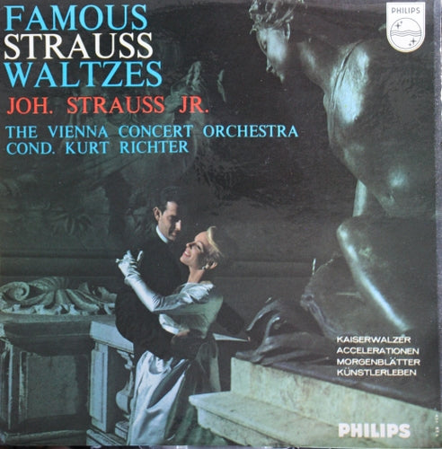 Vienna Concert Orchestra - Famous Strauss Waltzes 06434 Vinyl Singles EP Vinyl Goed / Hoes Goed