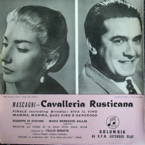 Pietro Mascagni - Cavalleria Rusticana - Excerpts 06438 Vinyl Singles EP Vinyl Goed / Hoes Goed