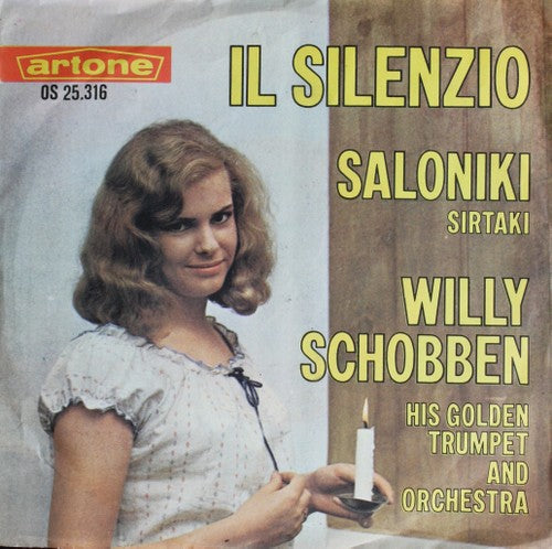 Willy Schobben - Il Silenzio 15058 Vinyl Singles Vinyl Goed / Hoes Goed