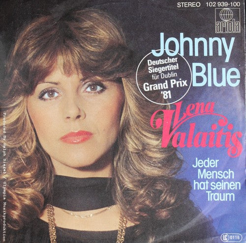 Lana Valaitis - Johnny Blue 06709 Vinyl Singles Vinyl Goed / Hoes Goed