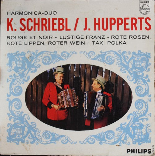 K. Schriebl & J. Hupperts - Rouge et noir 06753 Vinyl Singles EP Vinyl Goed / Hoes Goed